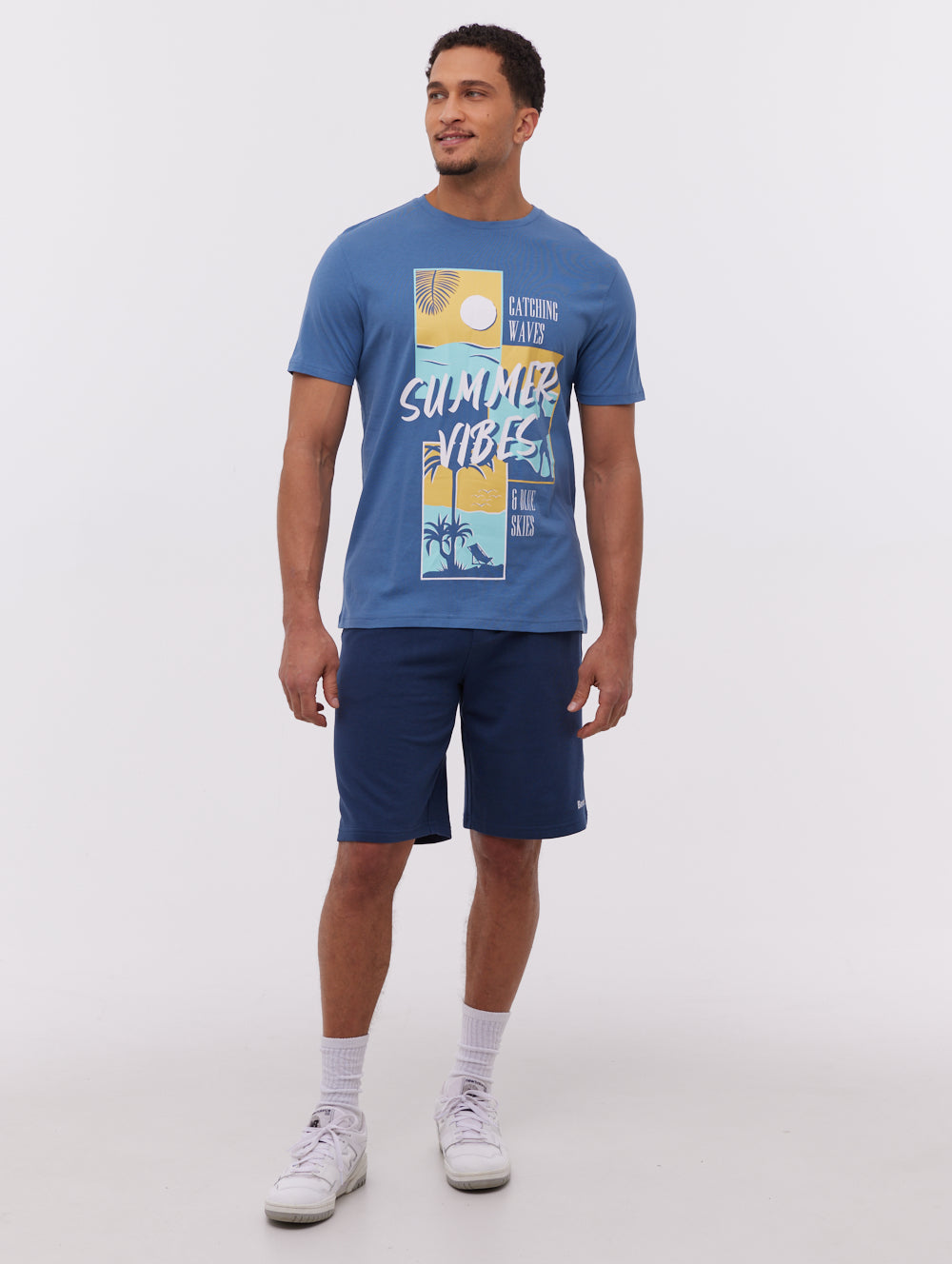 Baveri Graphic T-Shirt & Shorts 4-Pack