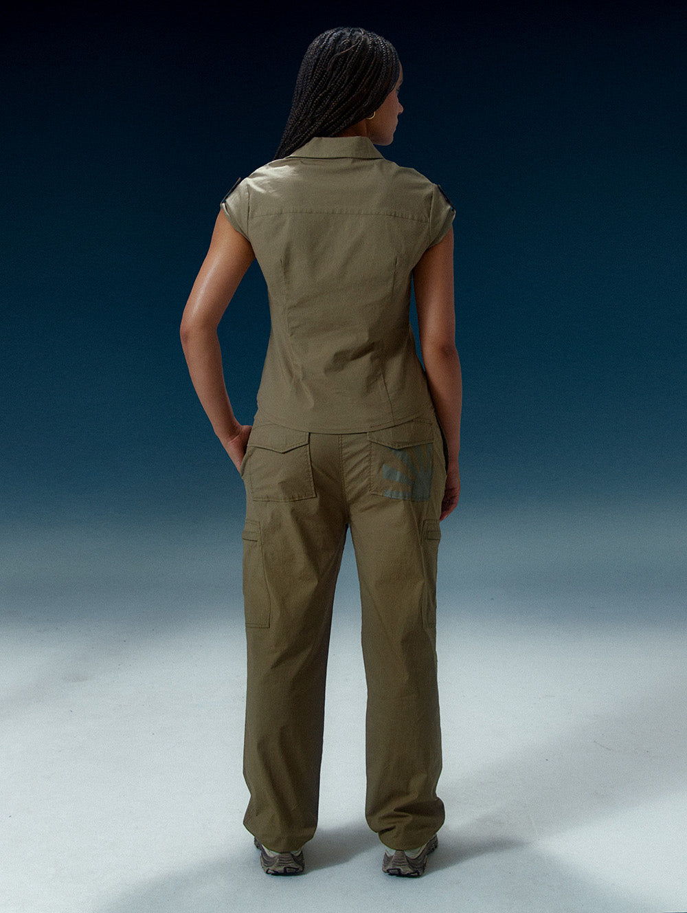 Debdale Green Shirts Woven SS Heritage Shot 3