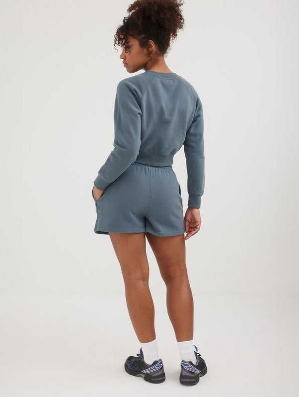 Recycled fleece shorts grey - Women's Activewear Shorts
