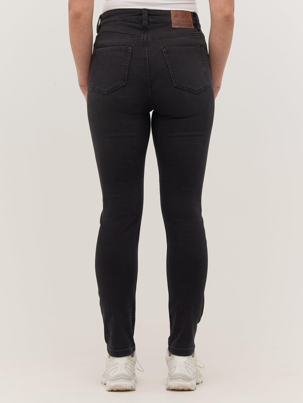 RILEY Black Bottoms 5 Pocket Denim Shot 5