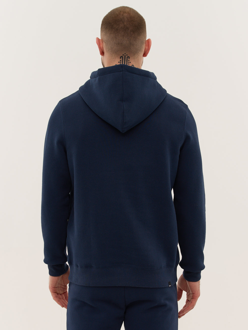Corp Logo Hoodie - Blue