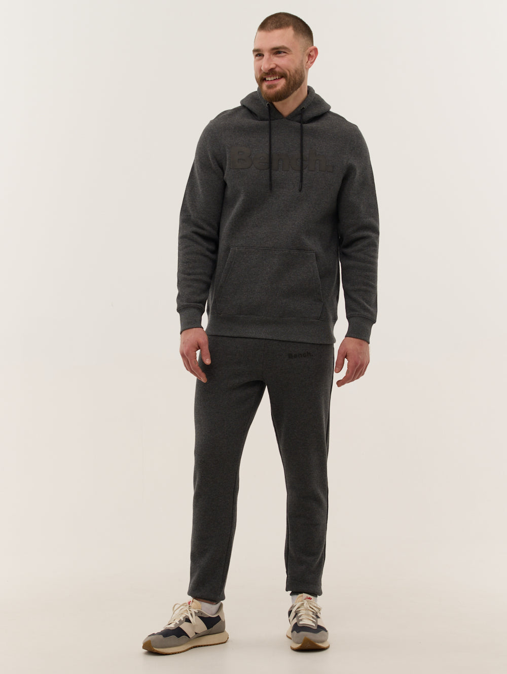 Corp Logo Jogger - Grey