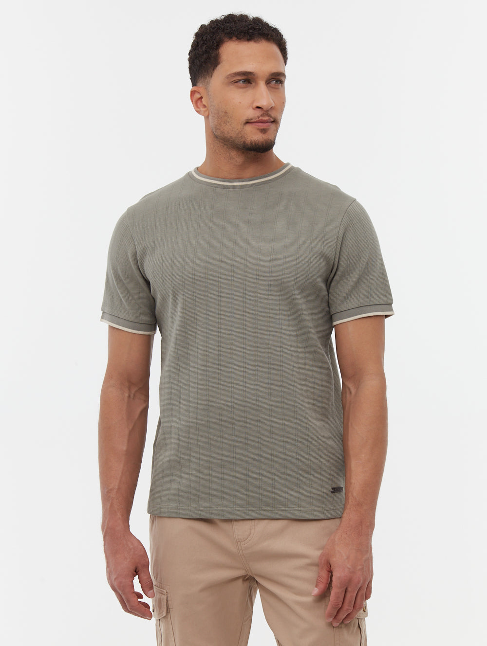 Ernara Ringer Neck T-Shirt