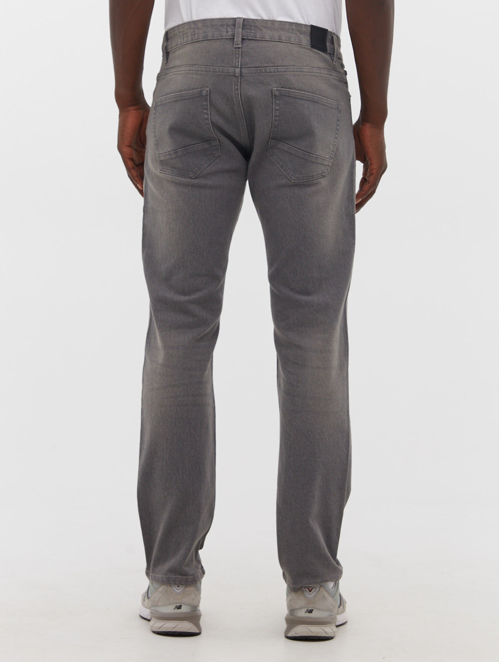 Stuart Straight Leg Jeans - Grey