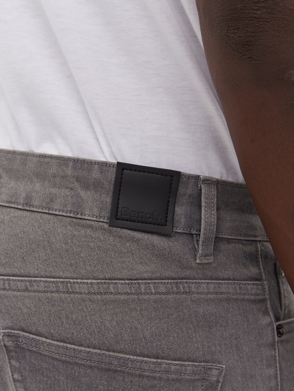 Stuart Straight Leg Jeans - Grey