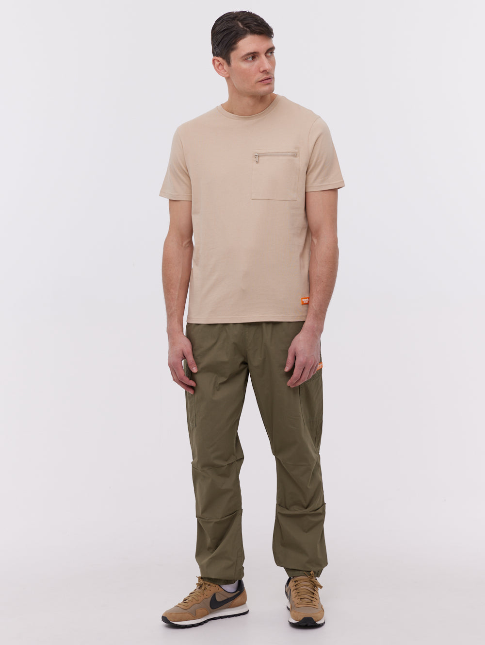 Lewin pantalon cargo à taille élastique