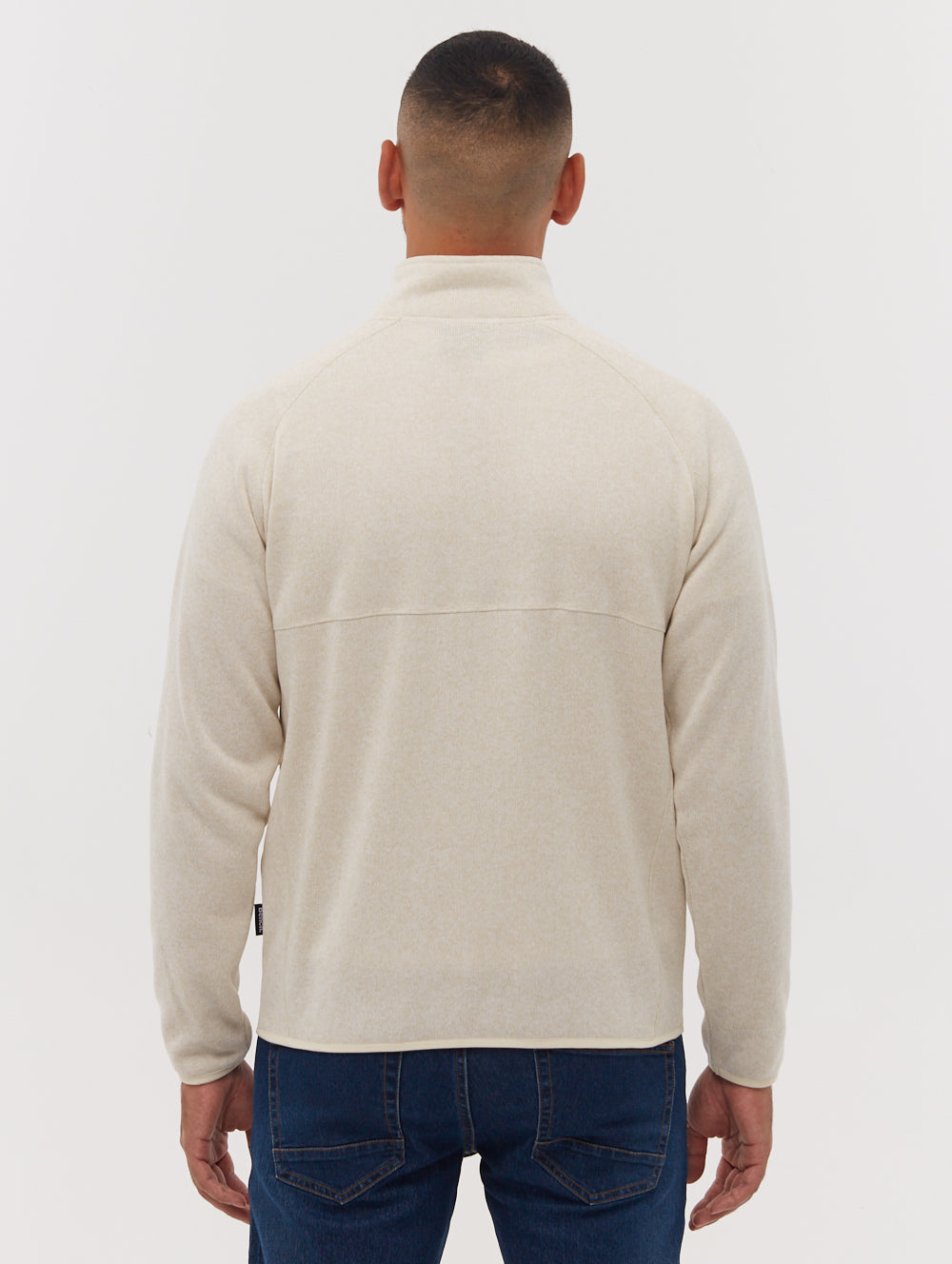 Wylden Funnel Zip-Up - White