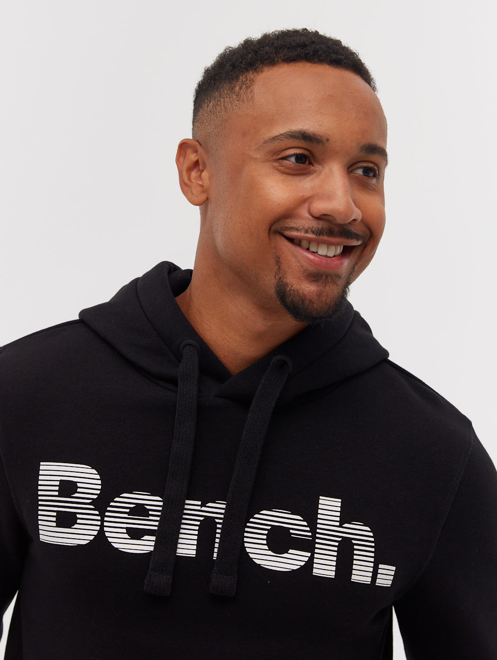 Dunan Gradient Logo Hoodie - Black