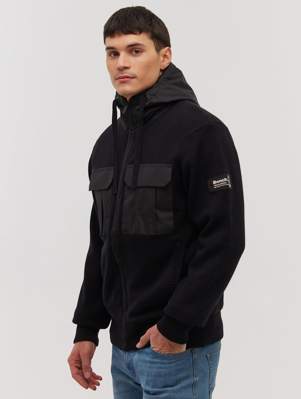 MINSKI Black Knits Zips Fashion Shot 3