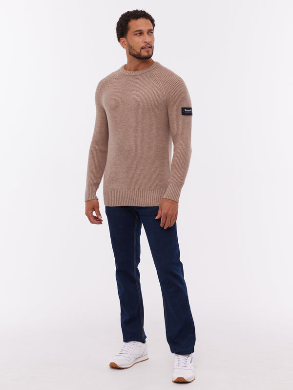 トップス MANY WAY RAGLAN SLEEVE KNIT completed-cropped-raglan-