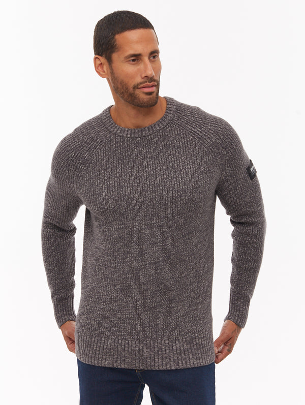 Molna Raglan Sleeve Crew Neck Sweater | Bench Canada