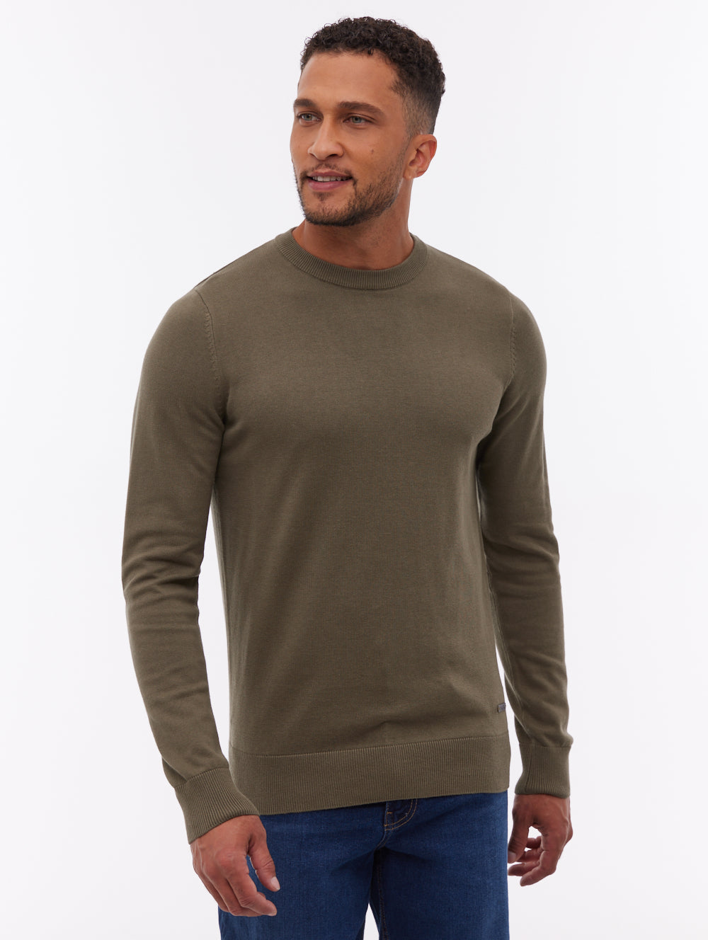 Vietro Crew Neck Sweater - Green