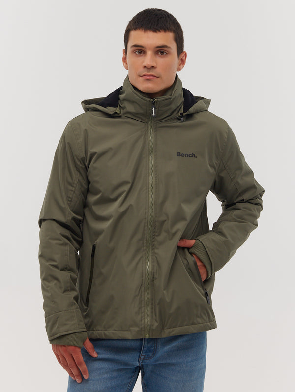 Hawn Double-Faced Ripstop Hooded Jacket - Bench