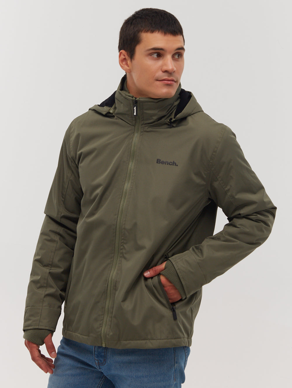 Hawn Double-Faced Ripstop Hooded Jacket - Green