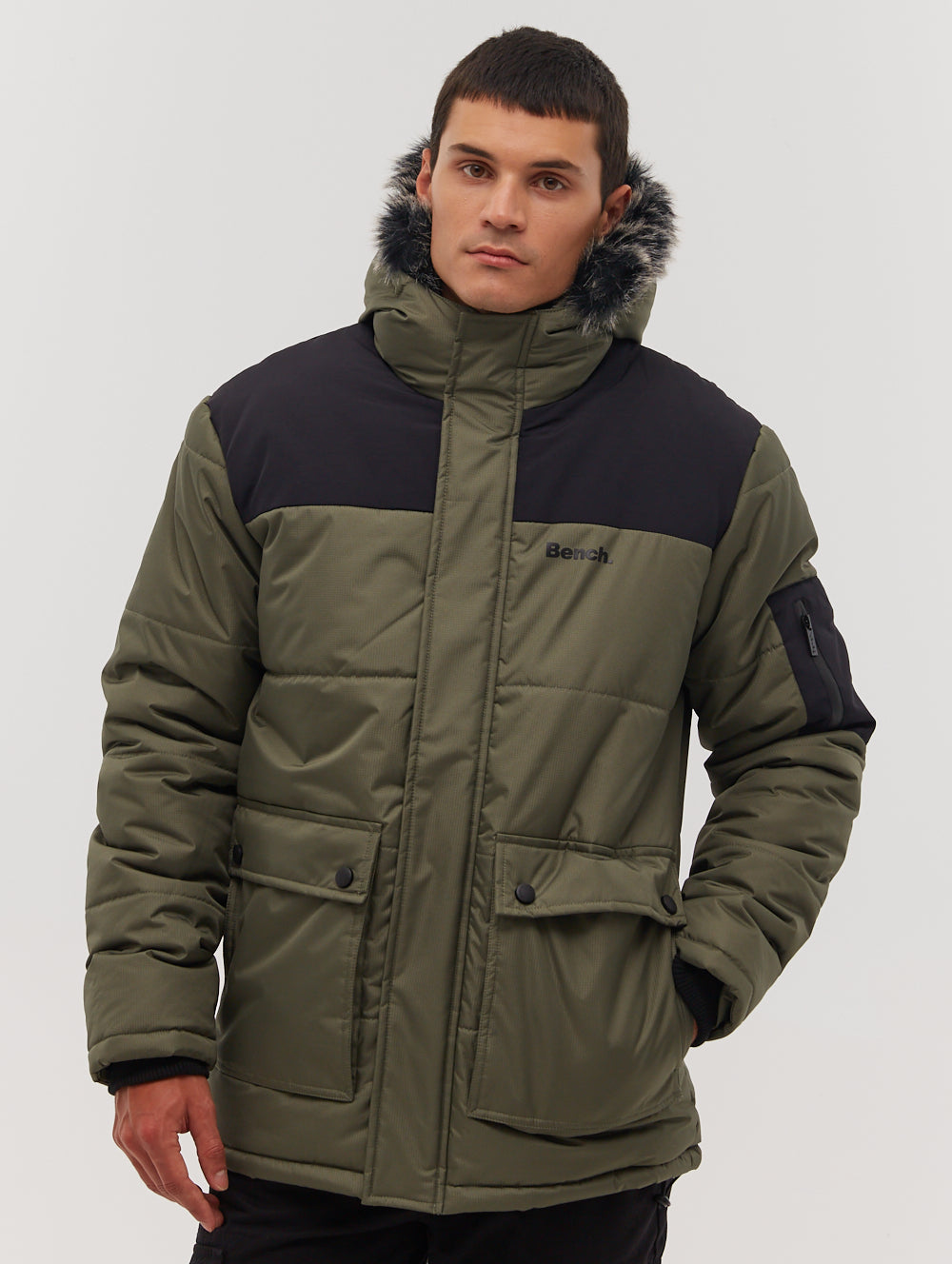 Tillor Hooded Parka - Green
