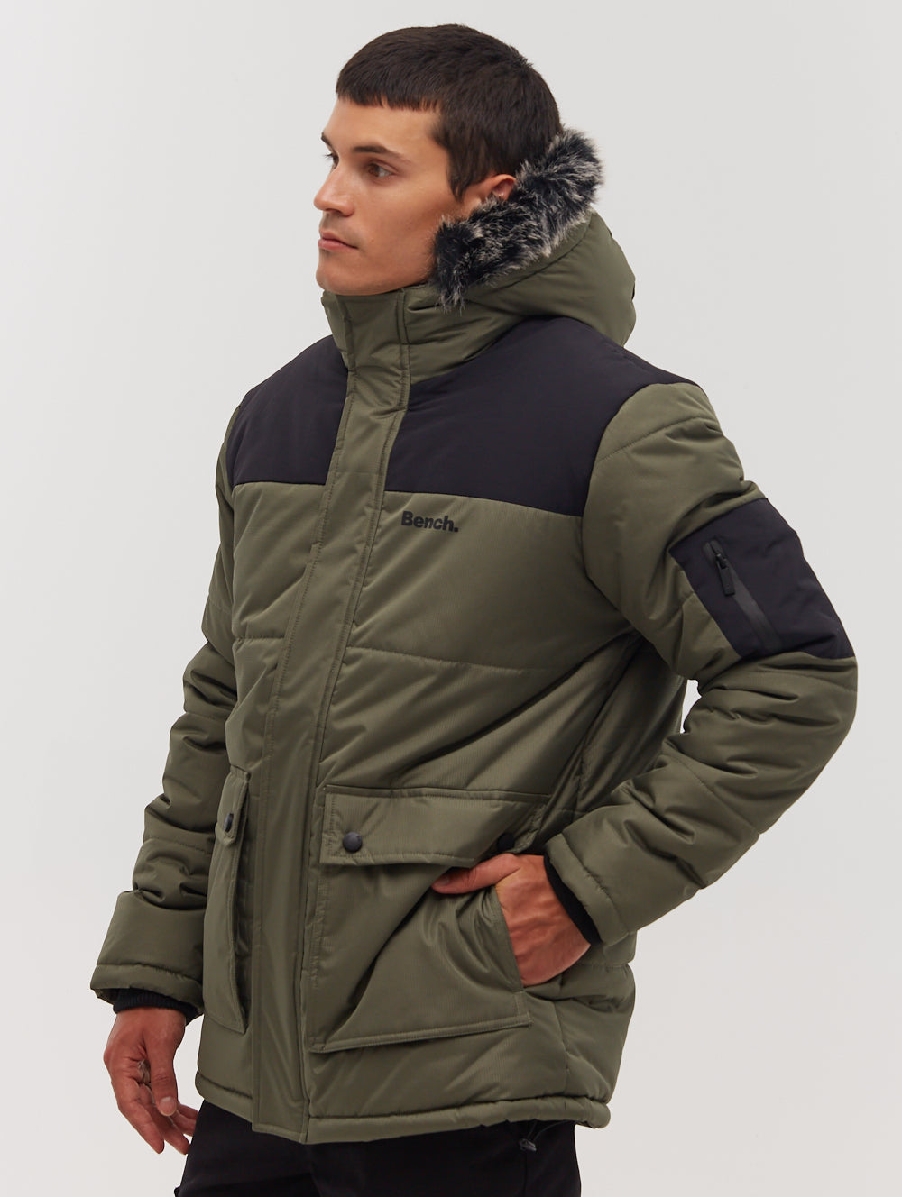 Tillor Hooded Parka - Green