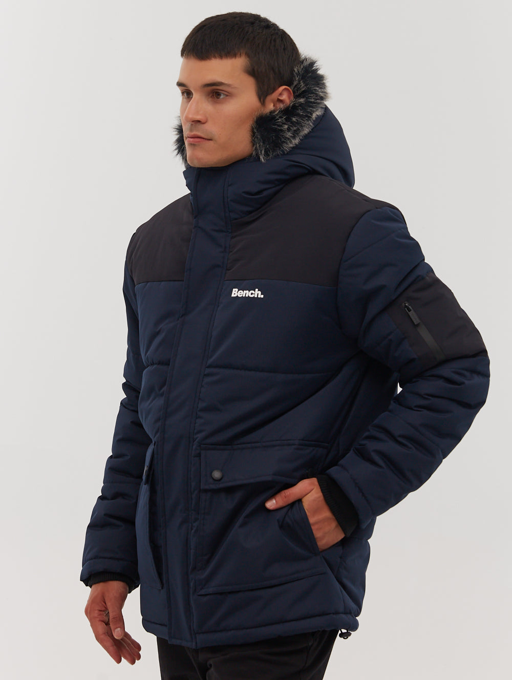 Tillor Hooded Parka - Blue