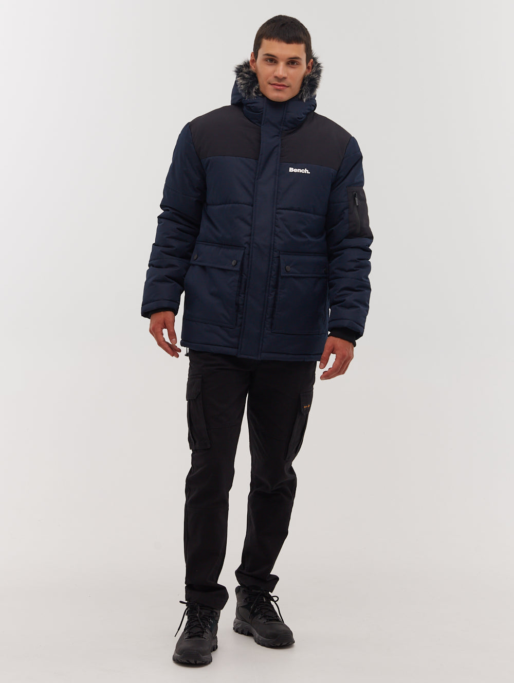 Tillor Hooded Parka - Blue