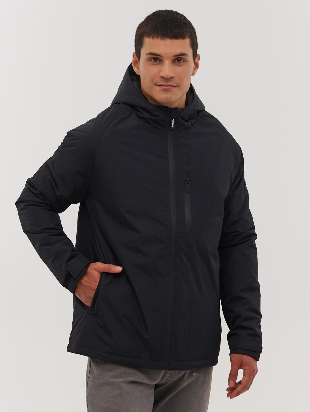 Glynne Hooded Jacket - Black