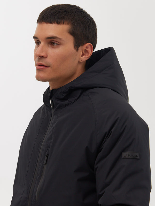 Men's burly man hooded jacket on sale