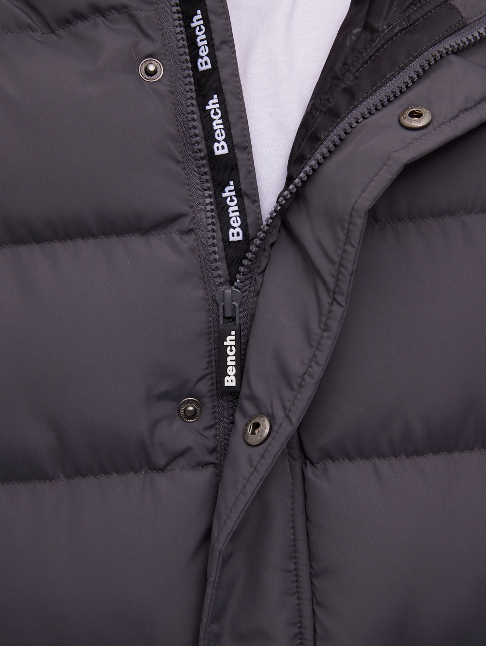 Texani veste matelassée à capuchon - Gris