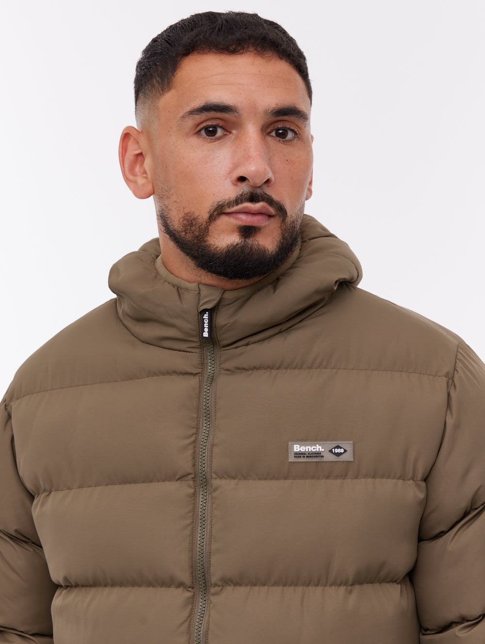 Arviss Hooded Puffer Jacket - Green