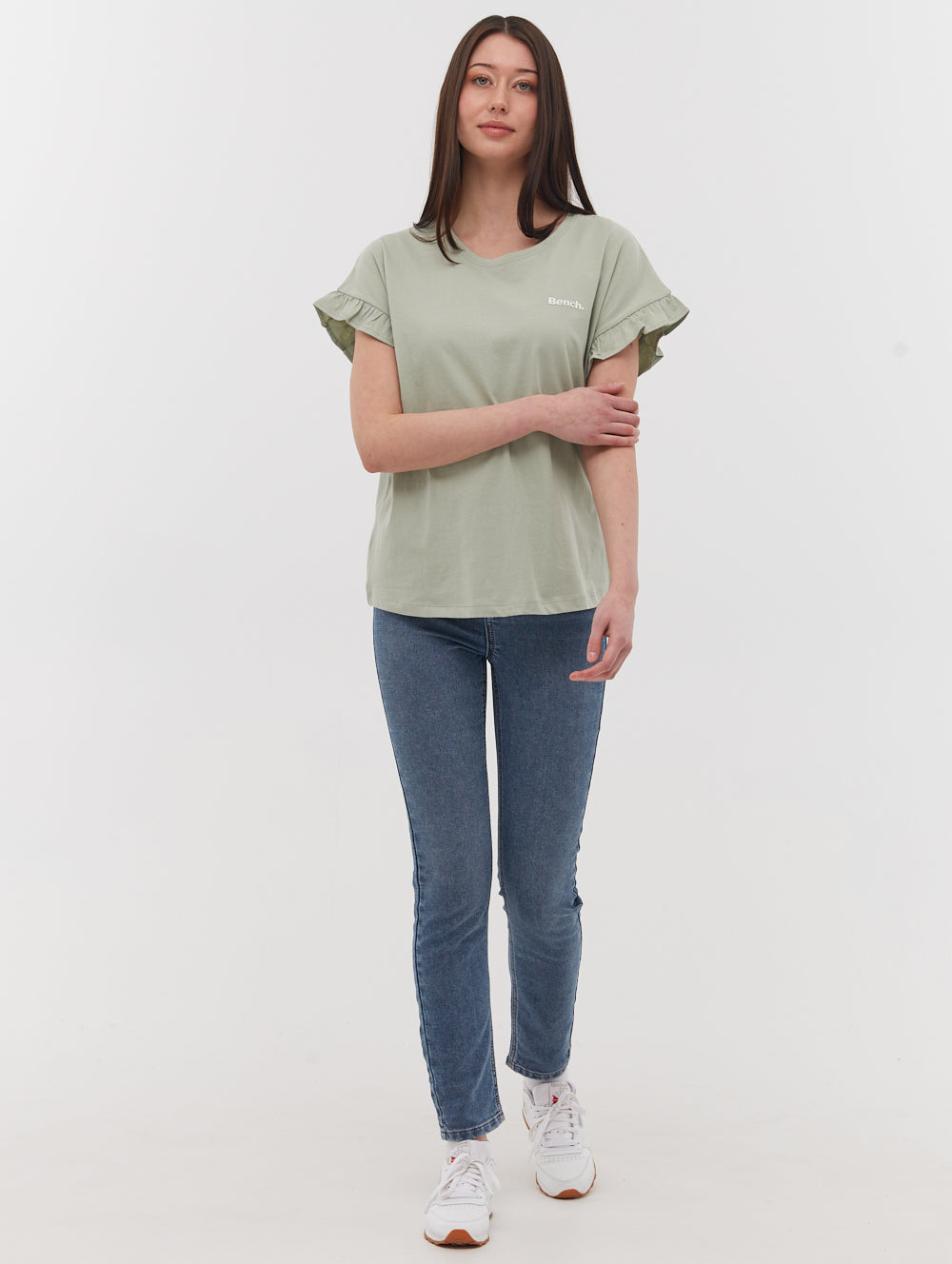 Velmina Ruffle Sleeve Tee - BN4A124489