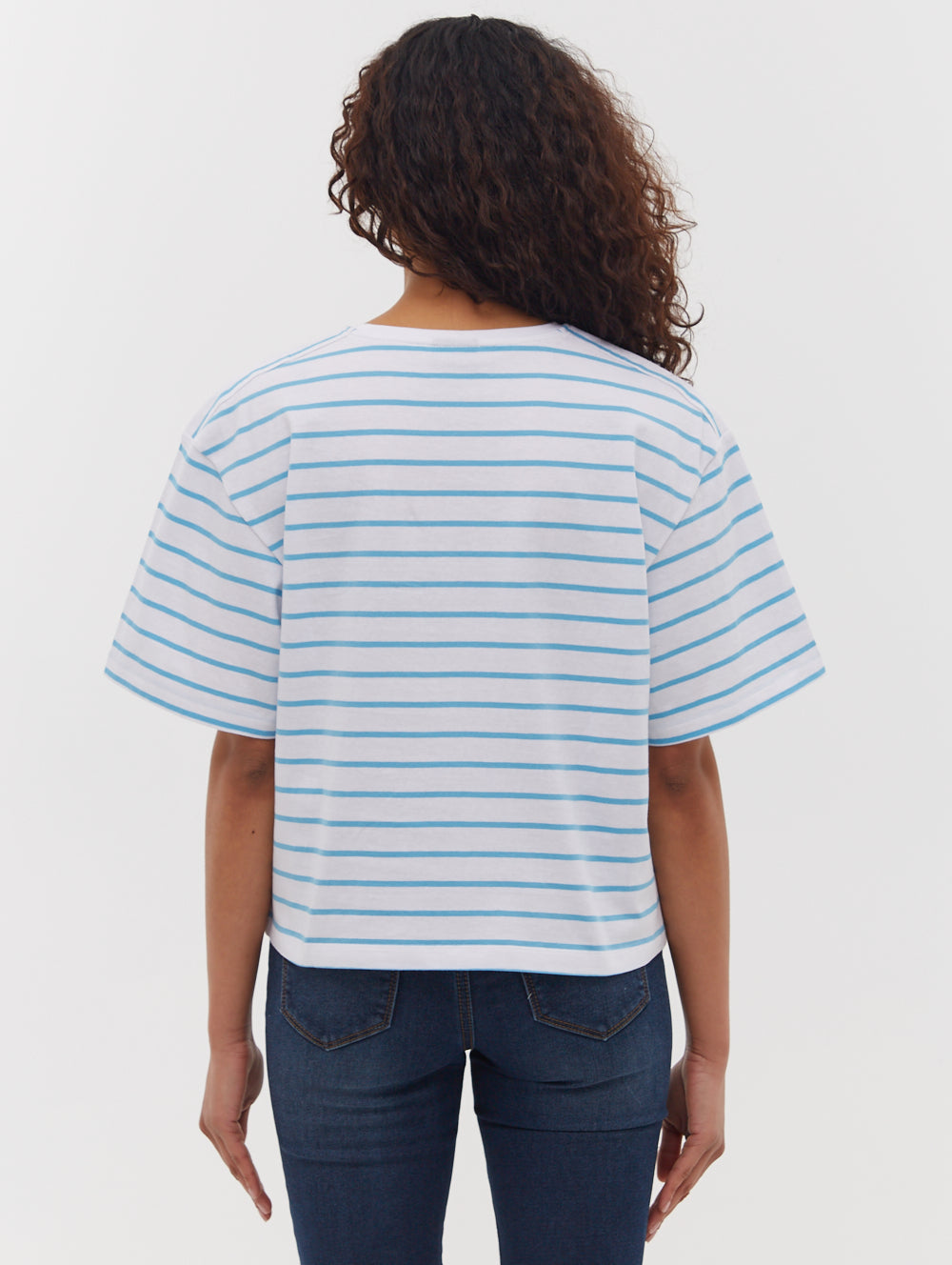 Cassa Oversize Stripe Tee - BN4A128264