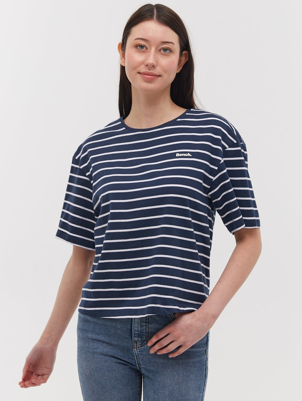 Cassa Oversize Stripe Tee - BN4A128264