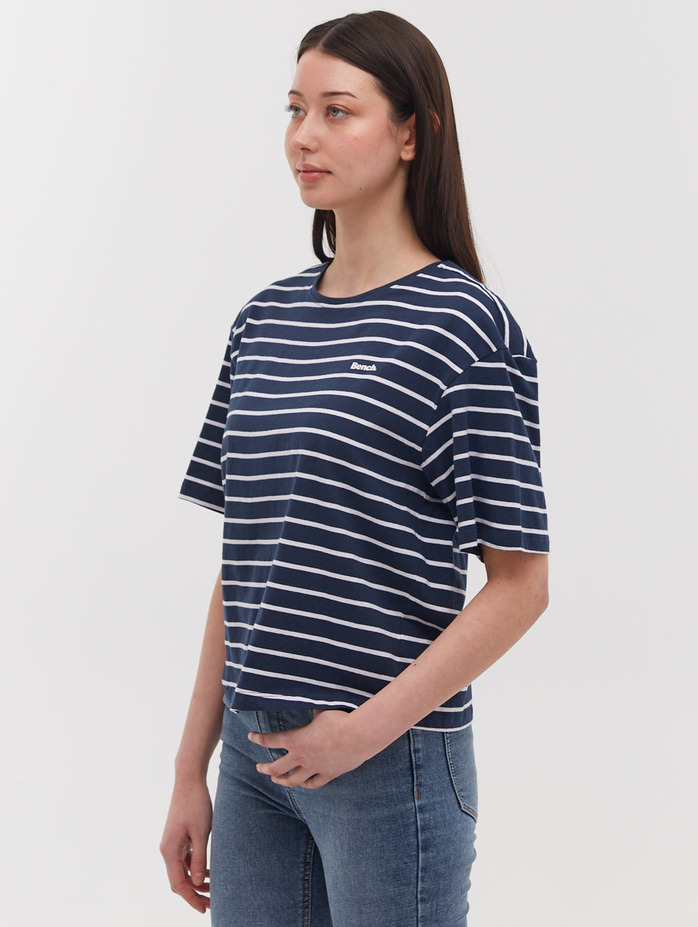 Cassa Oversize Stripe Tee - BN4A128264