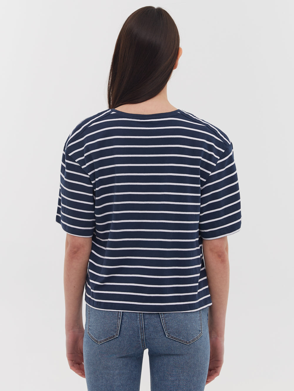 Cassa Oversize Stripe Tee - BN4A128264