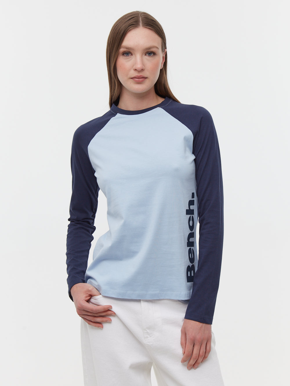 Brina Long Sleeve Baseball T-Shirt