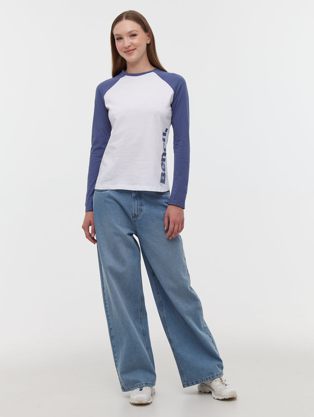 Brina Long Sleeve Baseball T-Shirt