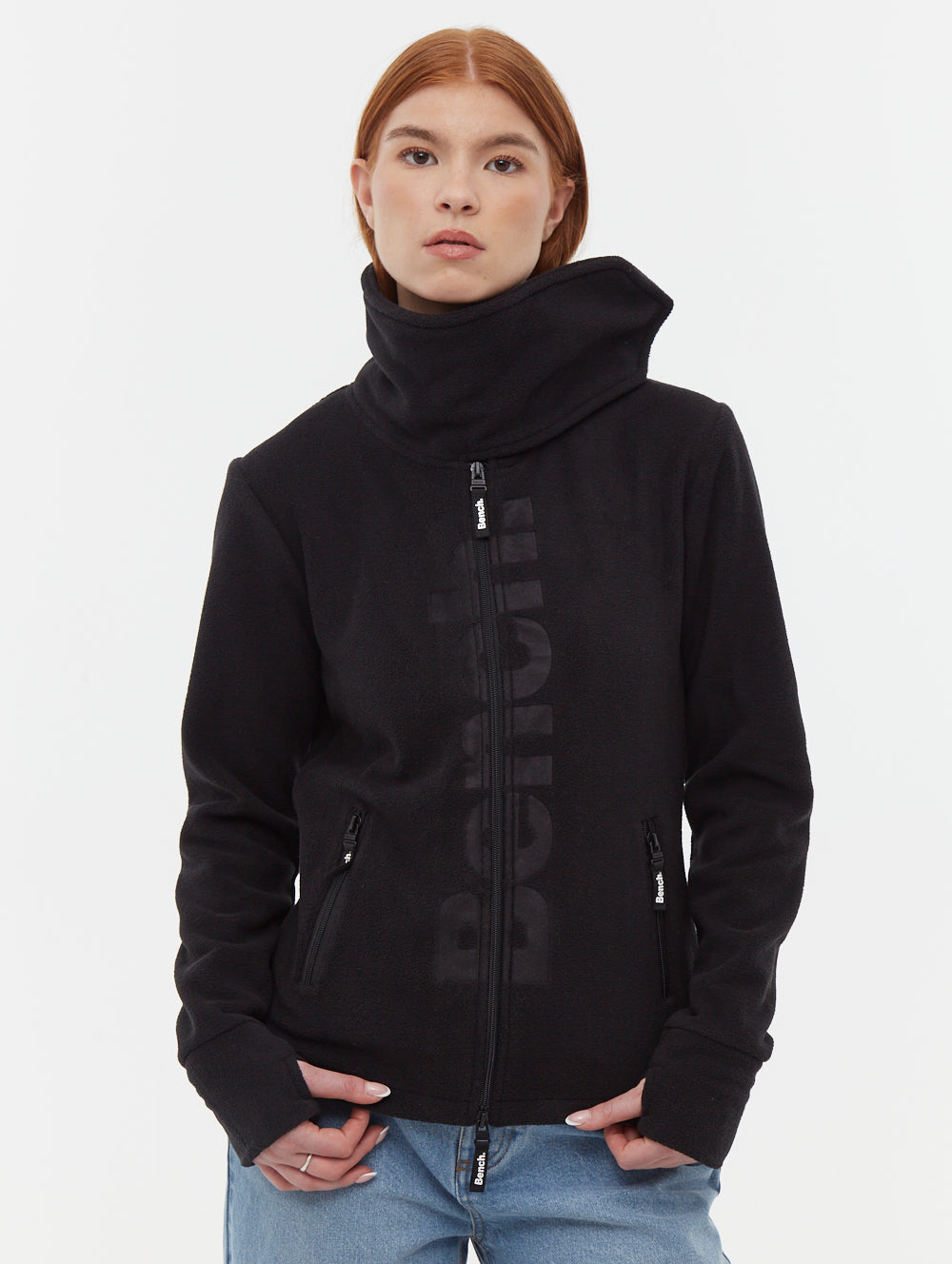 Finish Microfleece Funnel Neck Zip-Up