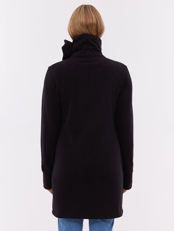 Bridgit Maxi Wrap Neck Zip-Up | Bench Canada