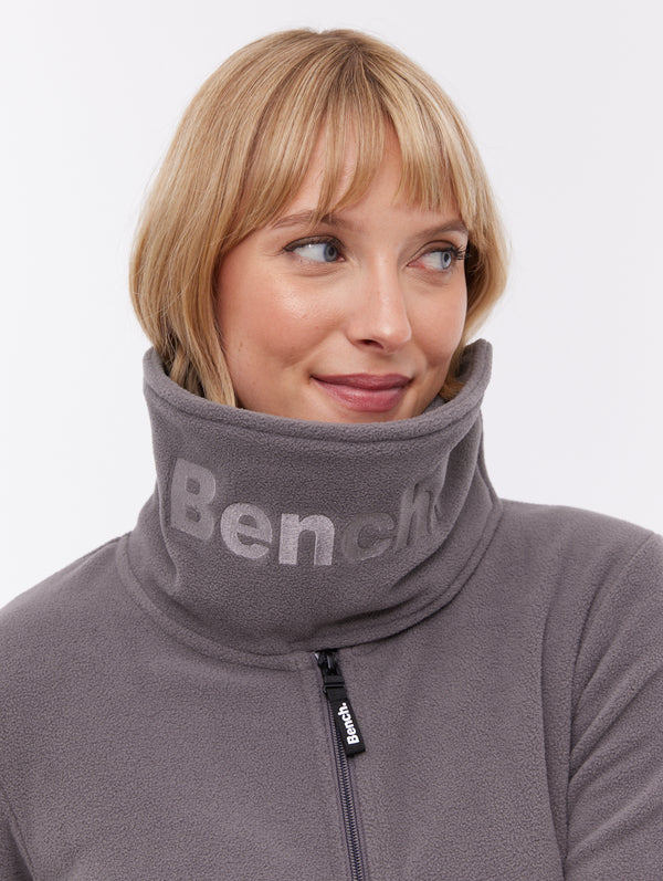 Bridgit Maxi Wrap Neck Zip-Up | Bench Canada