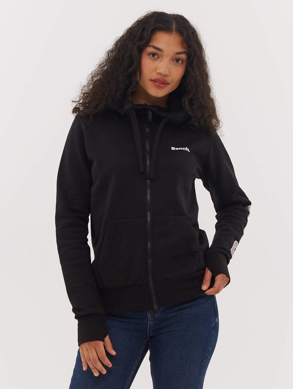 DARCINE Black BK014 Zips Logo Shot 1