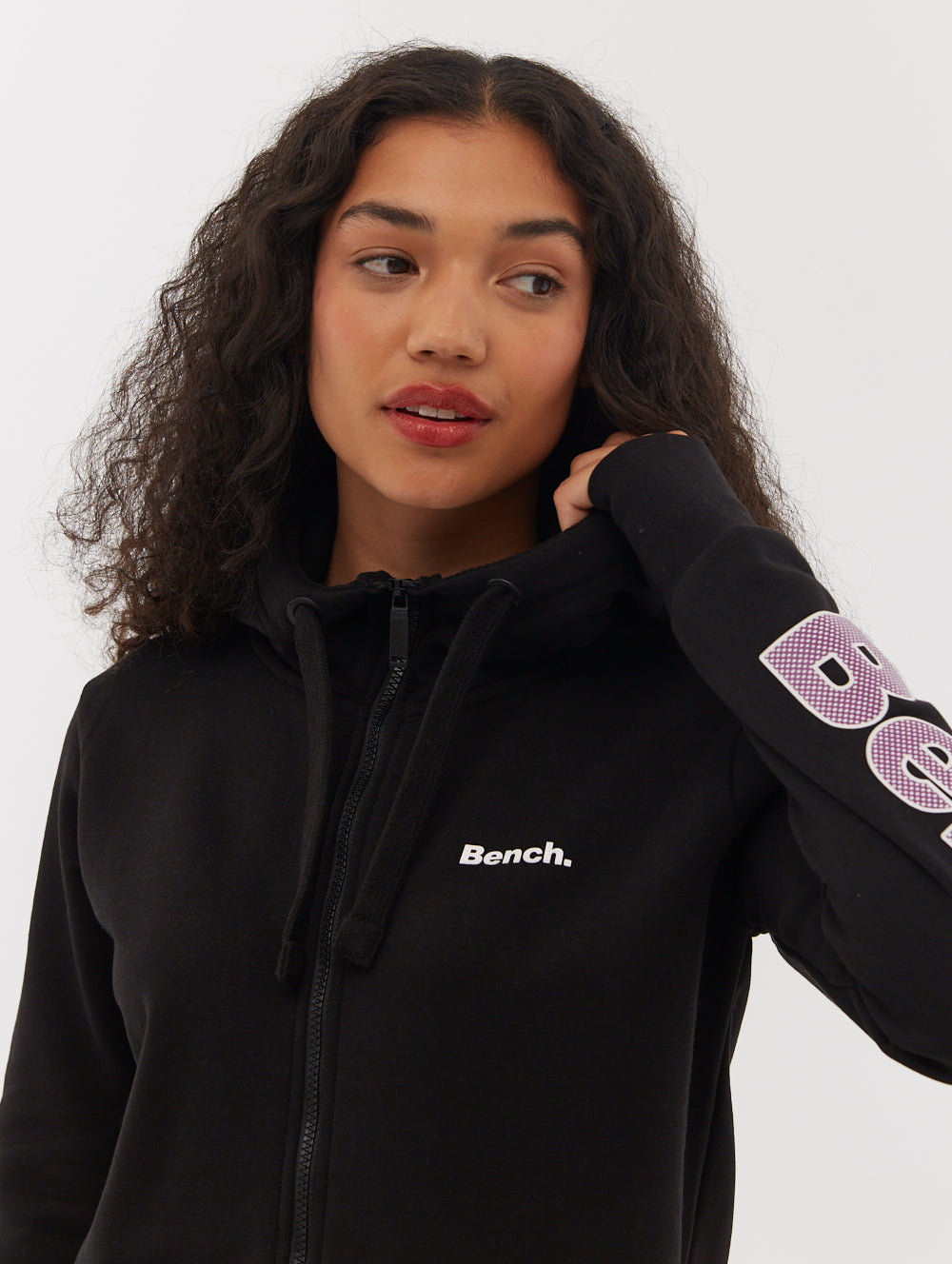 DARCINE Black BK014 Zips Logo Shot 2