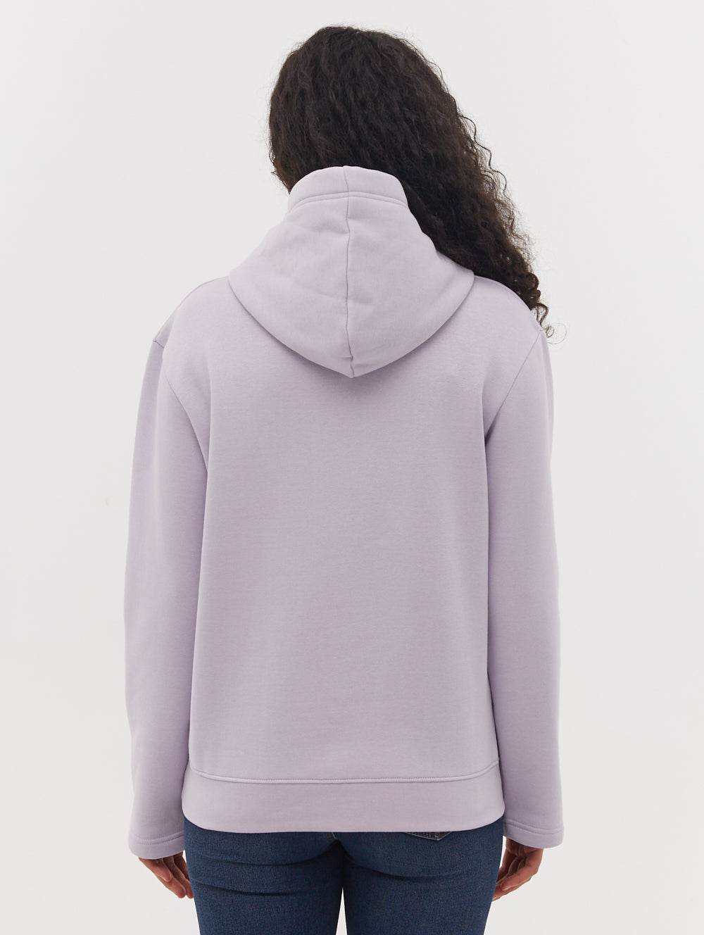 Yael Half-Zip Hoodie - Purple