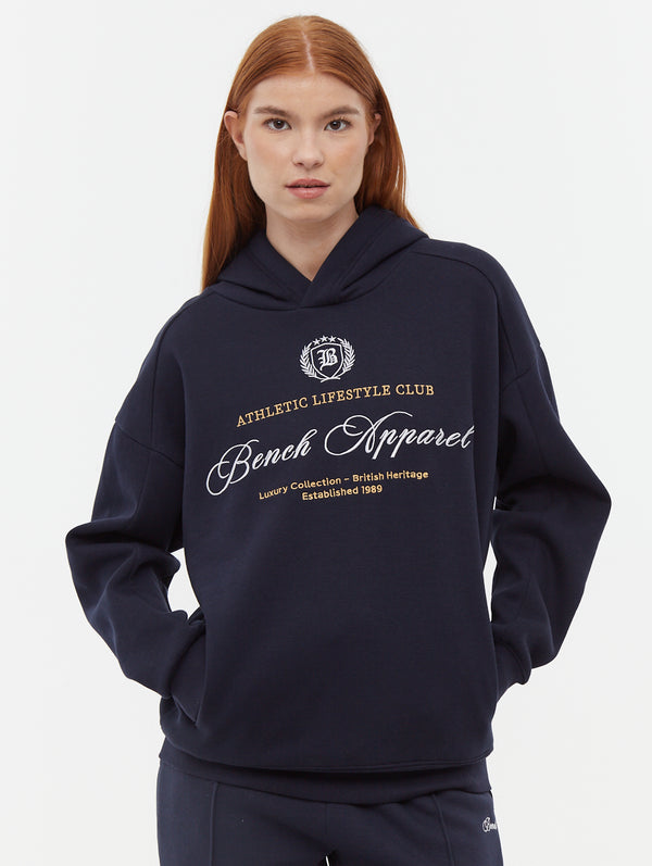 Contessa Script Graphic Oversize Hoodie | Bench Canada