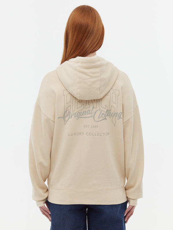 Zira Athletic Logo Zip-Up Hoodie - Bench