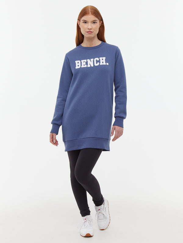トップス L'Appartement DEVISION CREW NECK SWEAT Urlenne Collegiate Logo Crew Neck Sweatshirt Dress - Bench