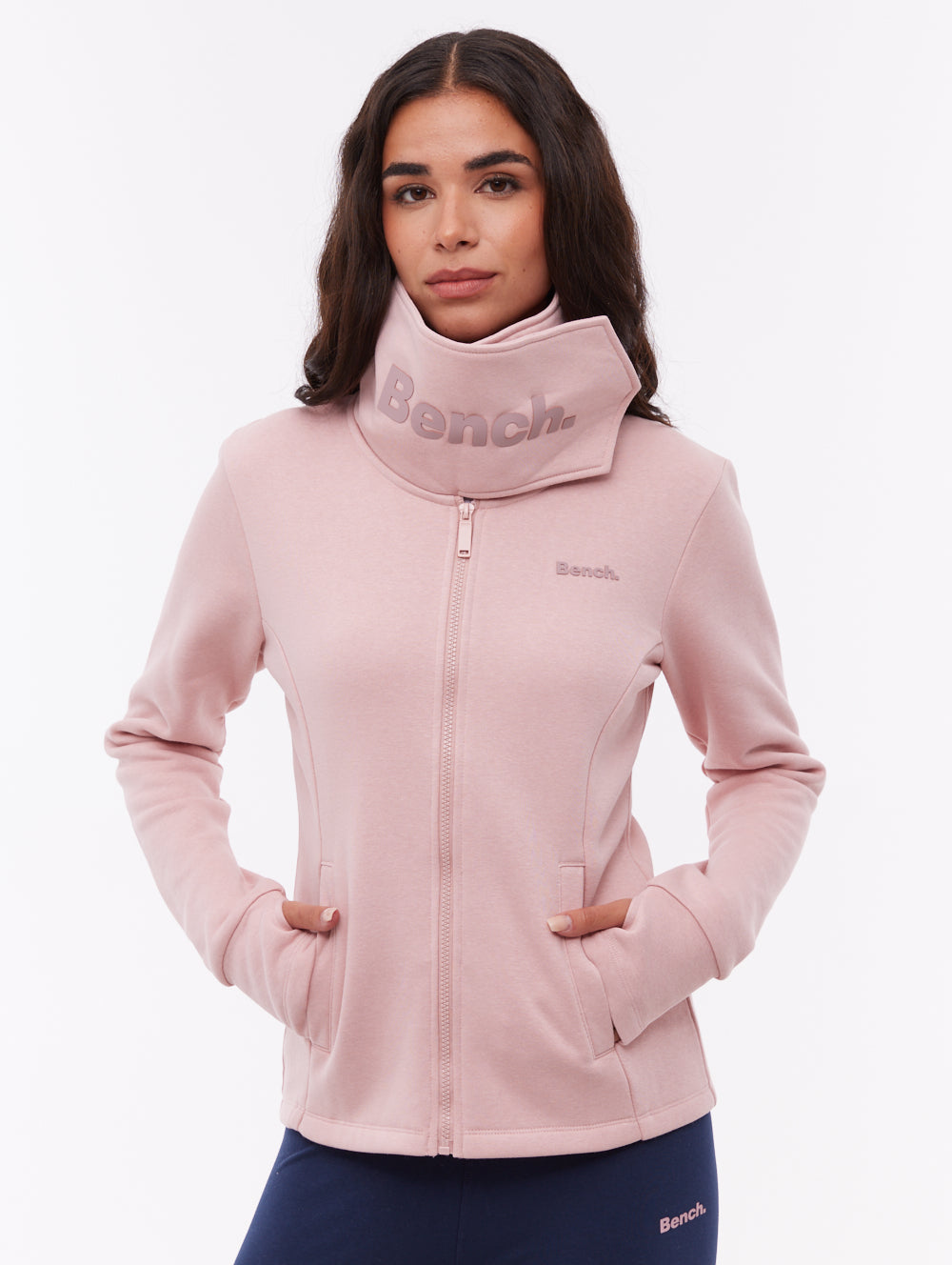 Annah Pink PK021 Funnel Zips Logo Shot 1