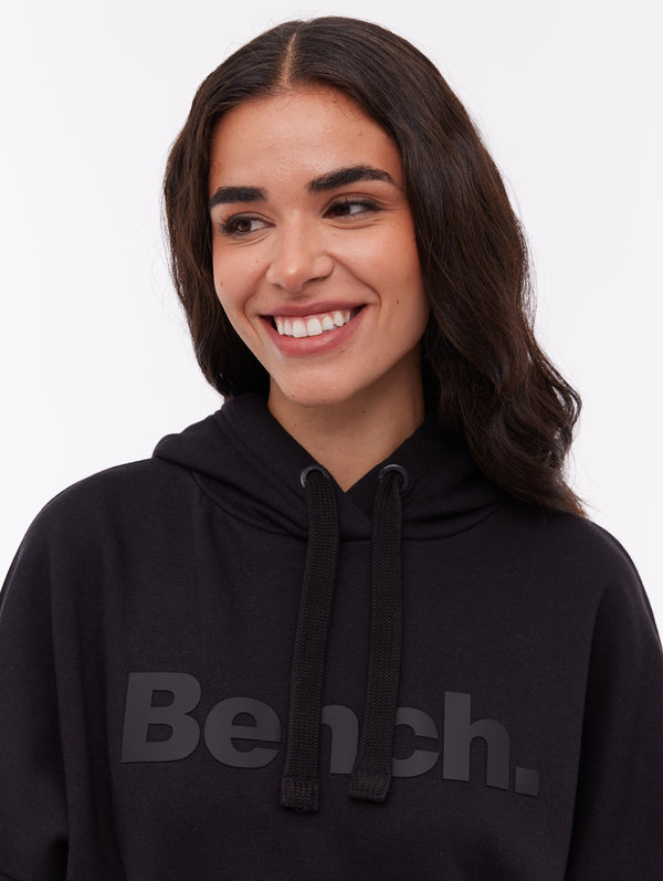 Linra Oversize Tonal Logo Hoodie | Bench Canada