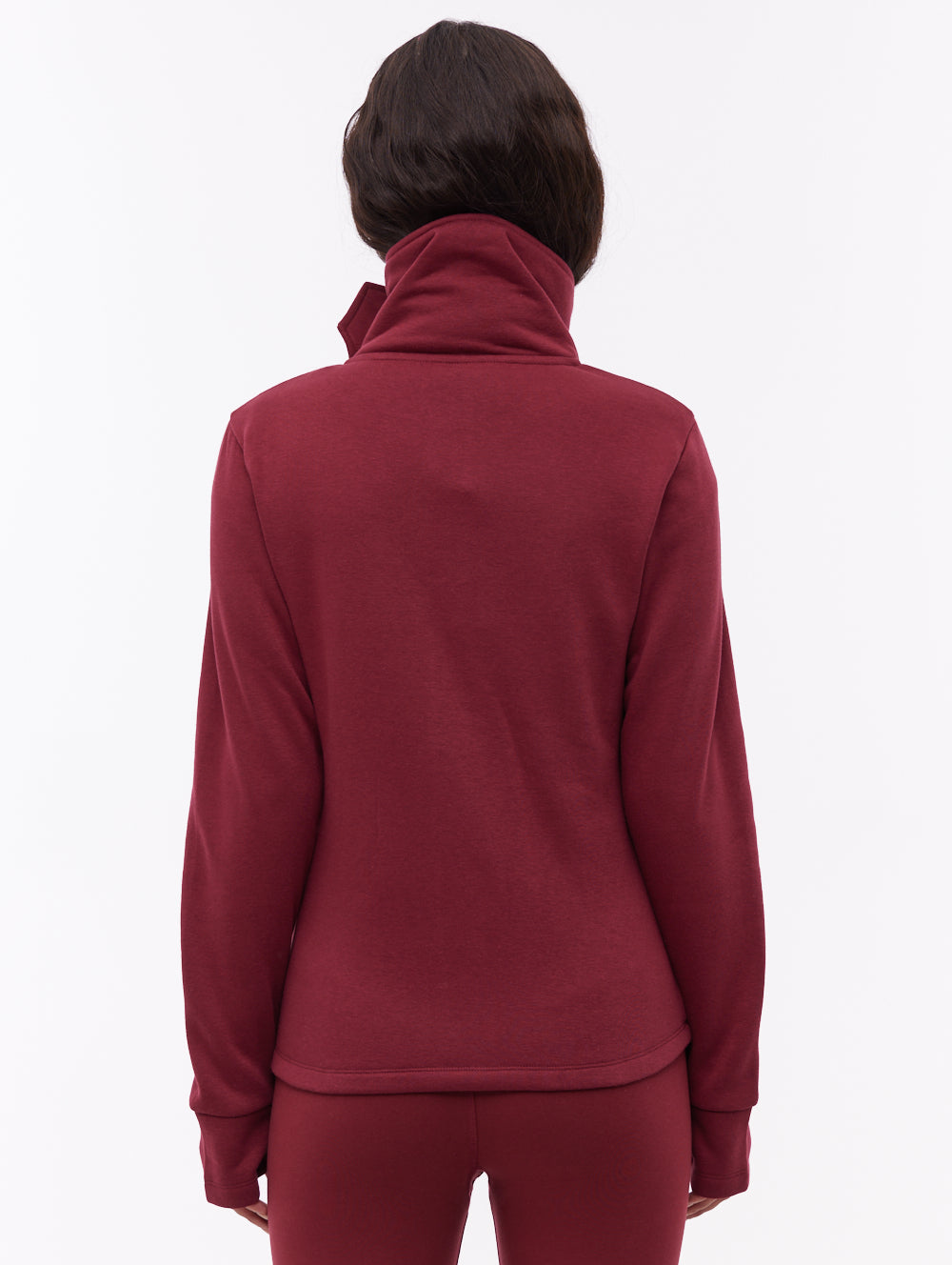 Sheli Red BU028 Funnel Zips Small Logo Shot 3
