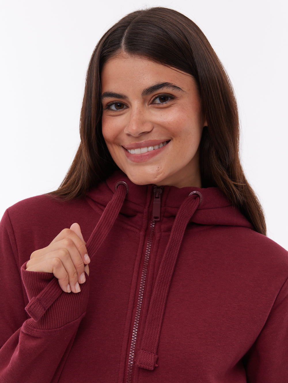 Inah Red BU028 Zips Tab Shot 2