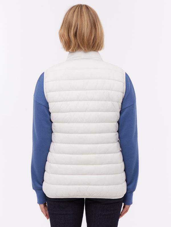 Meridian Puffer Vest - White - Bench
