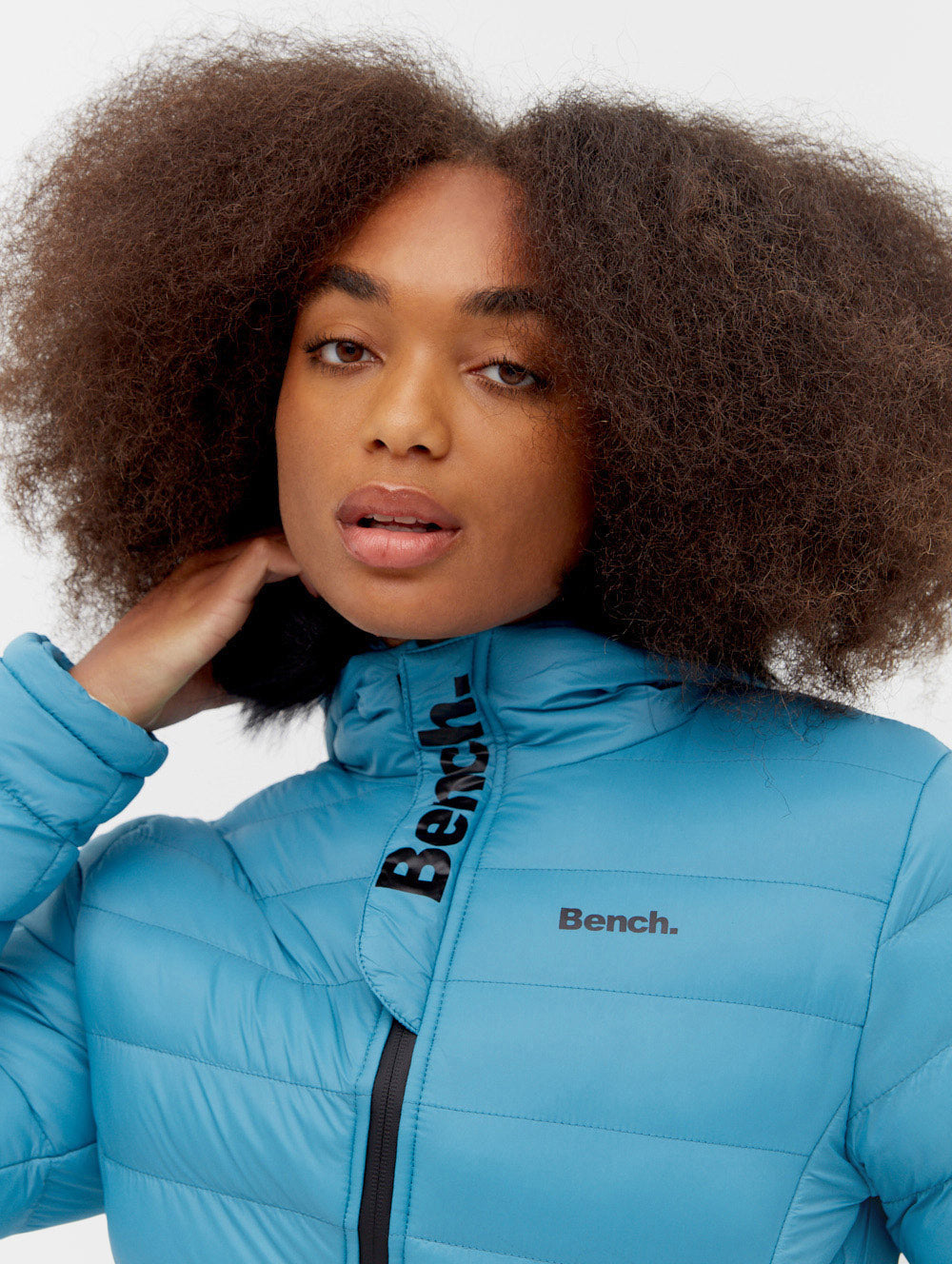 LUDLOW Blue Outerwear Jackets Fashion Shot 1