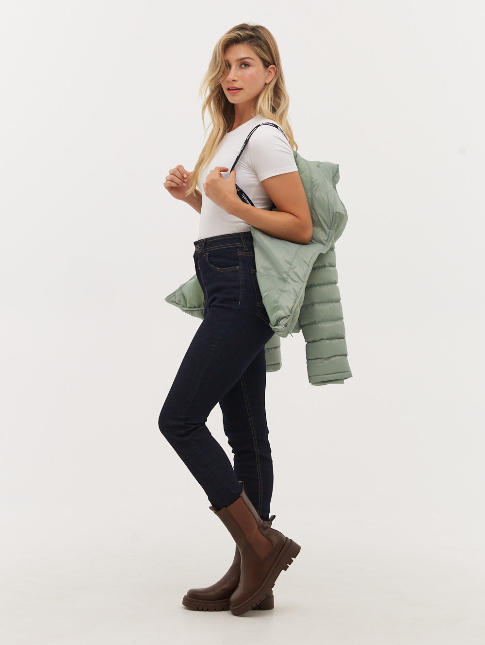 Kara Insulated Puffer Jacket - Green