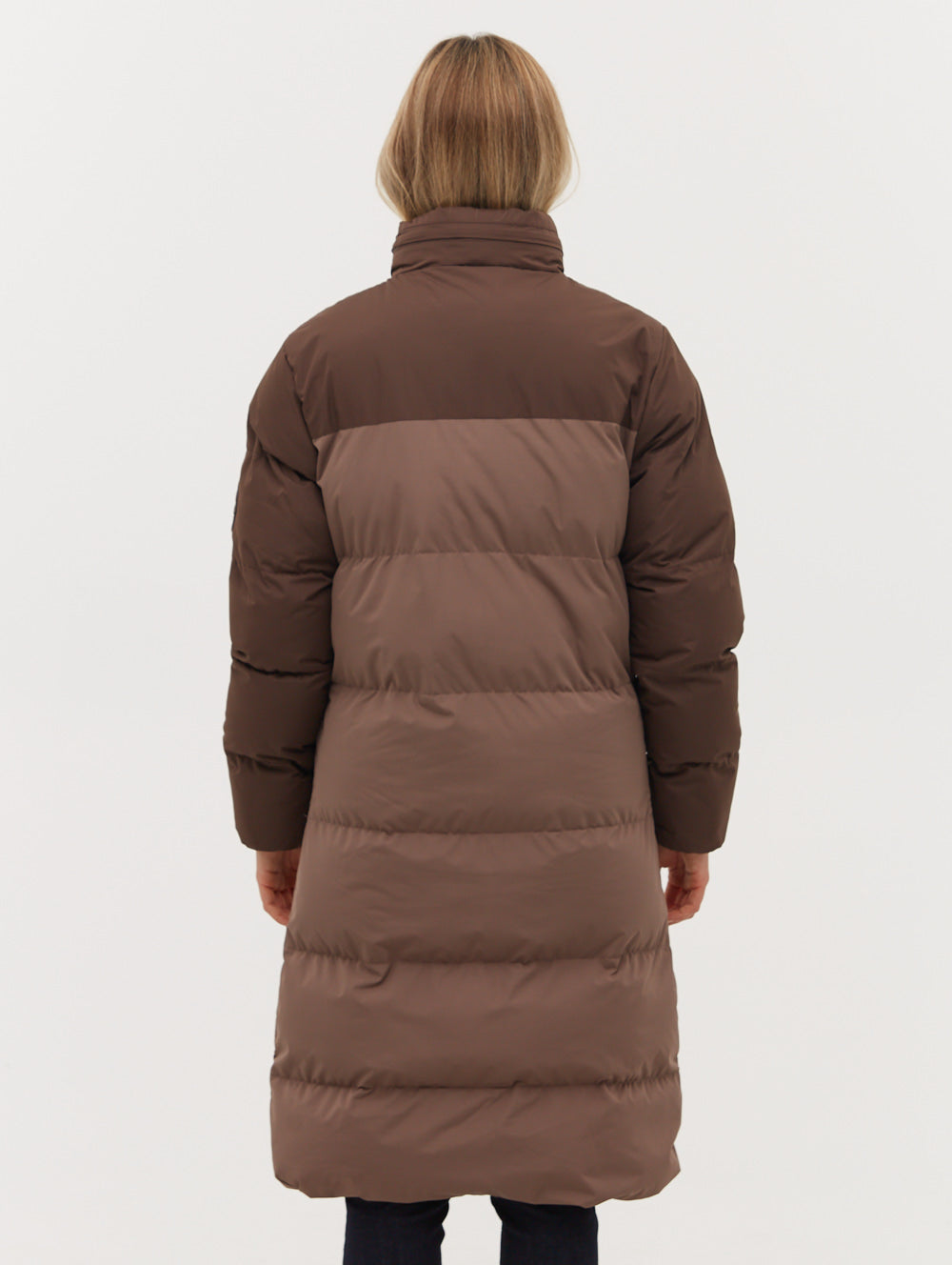 Phyllis Two-Tone Long Parka - BN4K25001